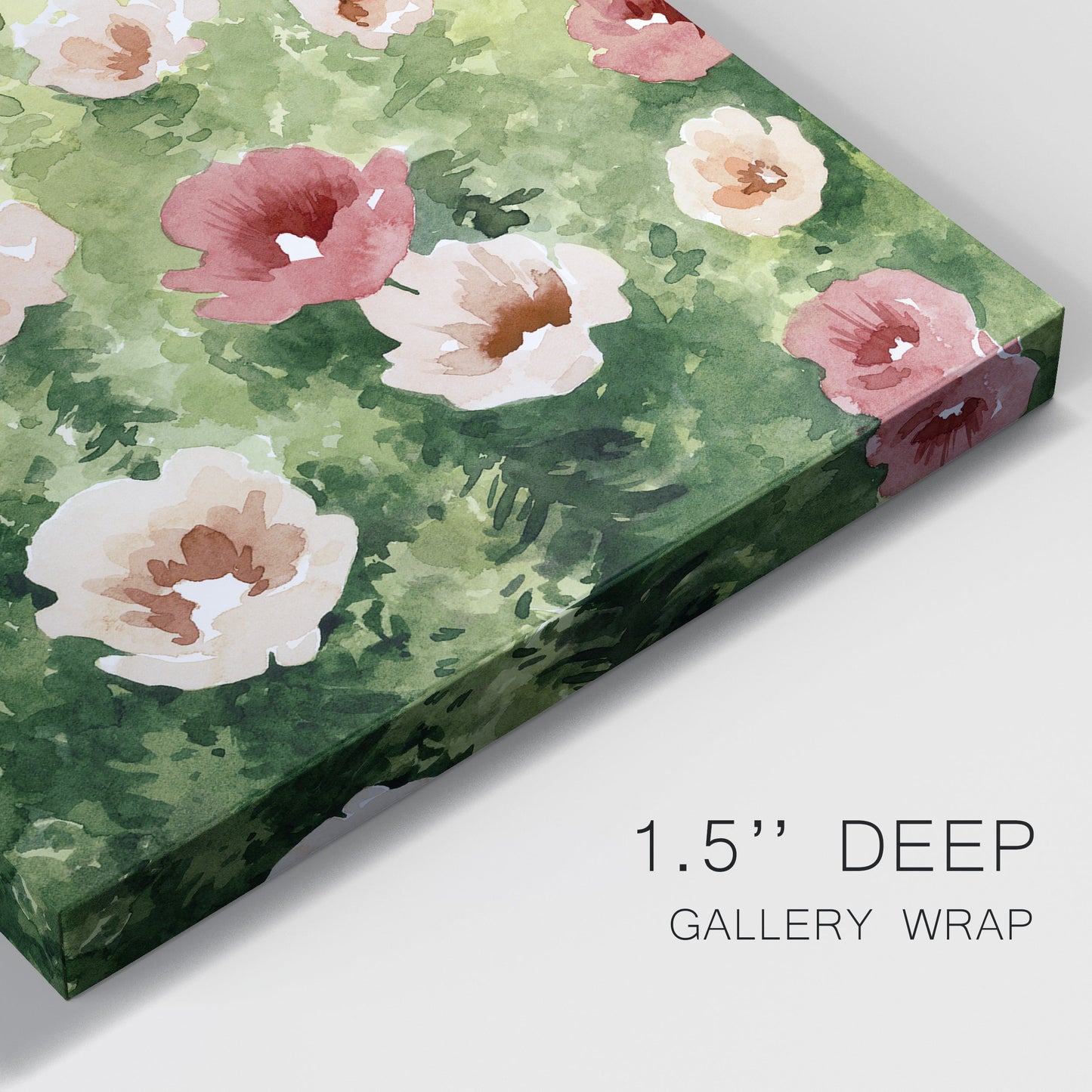 Sunlit Flora II Premium Gallery Wrapped Canvas - Ready to Hang