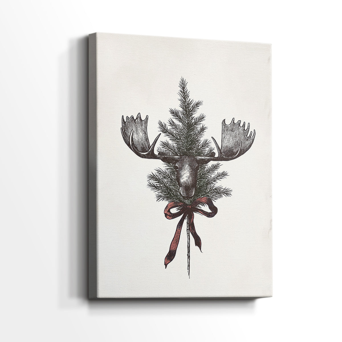 Yule of Frostlit Promise - Canvas Art Print