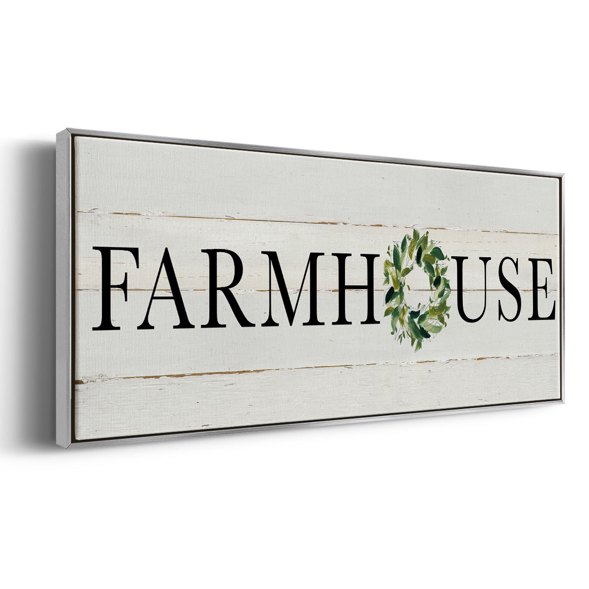 Farmhouse - Floater Framed Canvas Print