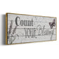 Count Your Blessings - Floater Framed Canvas Print