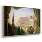 The Architect's Dream, 1840 - Floater Framed Canvas Print