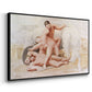 The Abduction, 1920 - Floater Framed Canvas Print