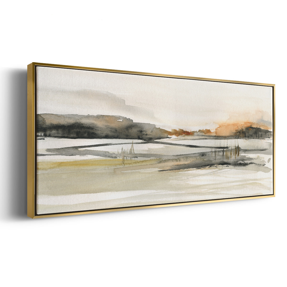 Turnwood Clearing - Floater Framed Canvas Print