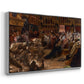 Ball of the Burning Men, 1889 - Floater Framed Canvas Print