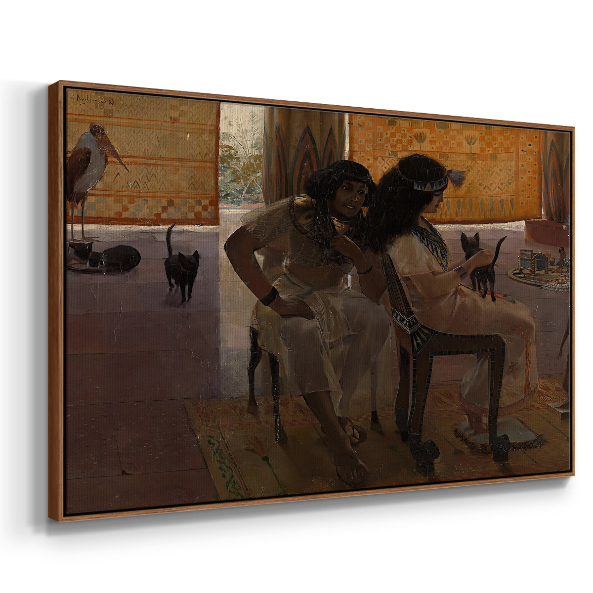 The Age of the Pharaohs, 1914 - Floater Framed Canvas Print