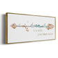 Dream Arrow - Floater Framed Canvas Print