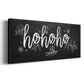 Ho Ho Ho - Floater Framed Canvas Print