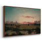 The Marshes at Rhode Island, 1866 - Floater Framed Canvas Print