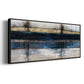 City Blue - Floater Framed Canvas Print
