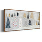 Christmas Chalet Collection D - Floater Framed Canvas Print