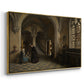 Interior of the Church of Saint Paul in Antwerp, c. 1865-1869 - Floater Framed Canvas Print