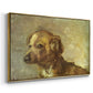 Cliper, the Artist's Dog, 1895 - Floater Framed Canvas Print