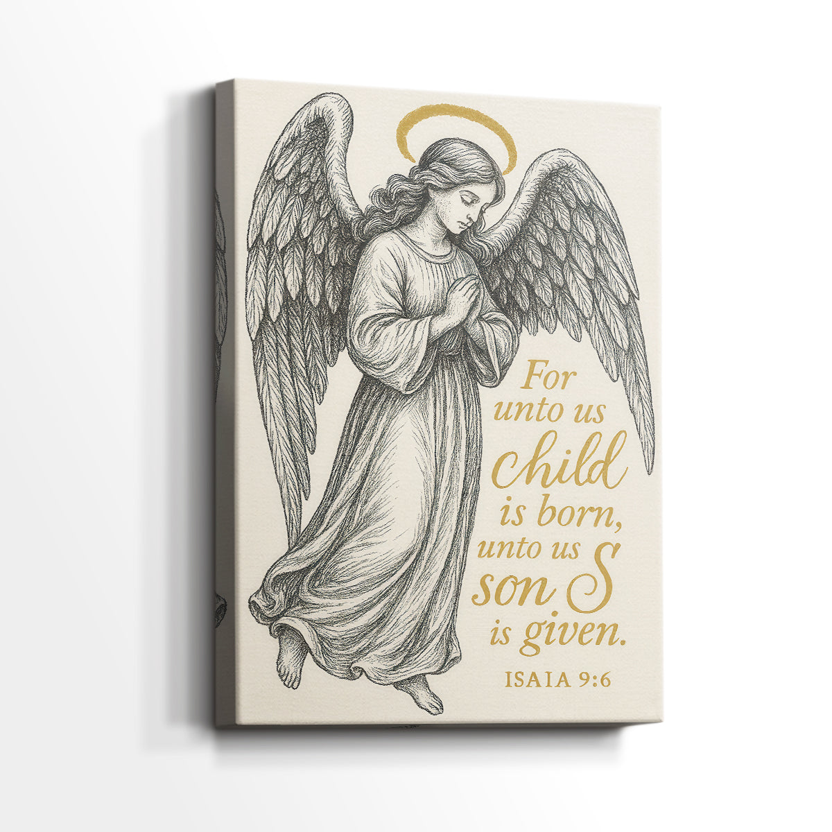 Chapel of Golden Serenade - Canvas Art Print