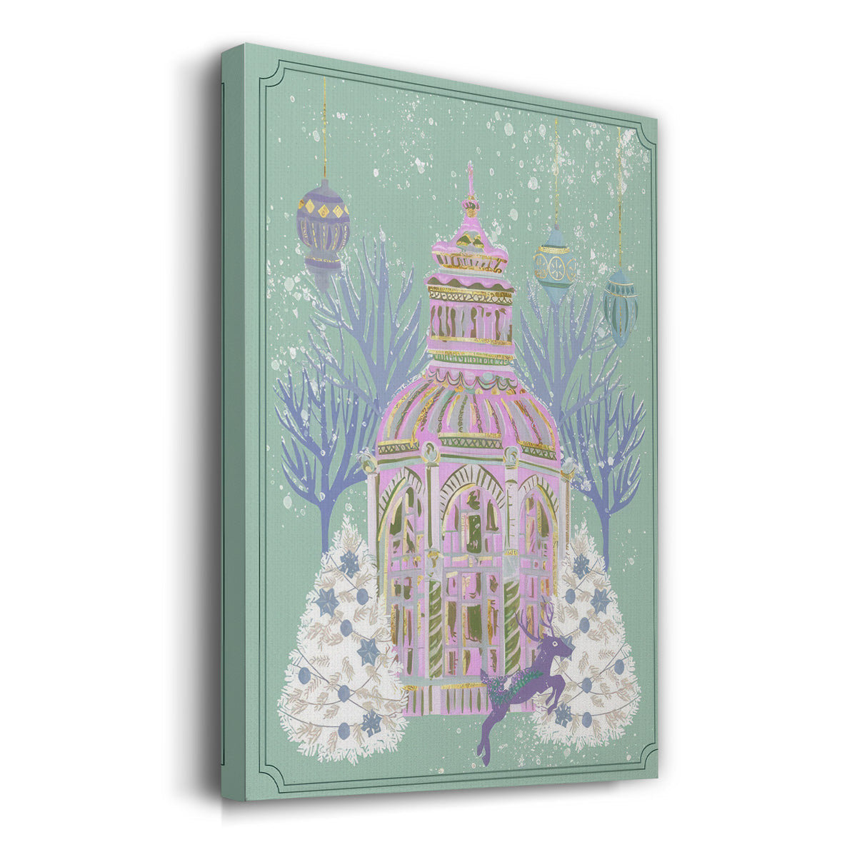 Winter Holidays V - Gallery Wrapped Canvas