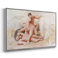 The Abduction, 1920 - Floater Framed Canvas Print