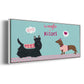 Valendogs Collection C - Floater Framed Canvas Print