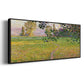 Morning Landscape, Giverny, 1888 - Floater Framed Canvas Print