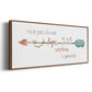 Arrow of Hope - Floater Framed Canvas Print