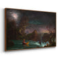 The Voyage of Life: Manhood, 1842 - Floater Framed Canvas Print