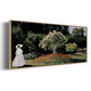 Jeanne Marguerite Lecadre in the Garden - Floater Framed Canvas Print