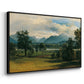 View of Liefering, 1830 - Floater Framed Canvas Print