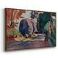 The Luxembourg Gardens, 1901 - Floater Framed Canvas Print
