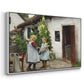 Have You Seen My Kitten?, 1914 - Floater Framed Canvas Print