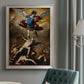 The Fall of the Rebel Angels - Ornate Framed Canvas Print