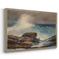 Incoming Tide, Scarboro, Maine, 1883 - Floater Framed Canvas Print
