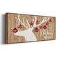 Dashing Through The Snow - Floater Framed Canvas Print
