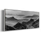 Mountains of the Great Wall - Floater Framed Canvas Print