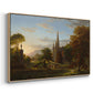 The Return, 1837 - Floater Framed Canvas Print