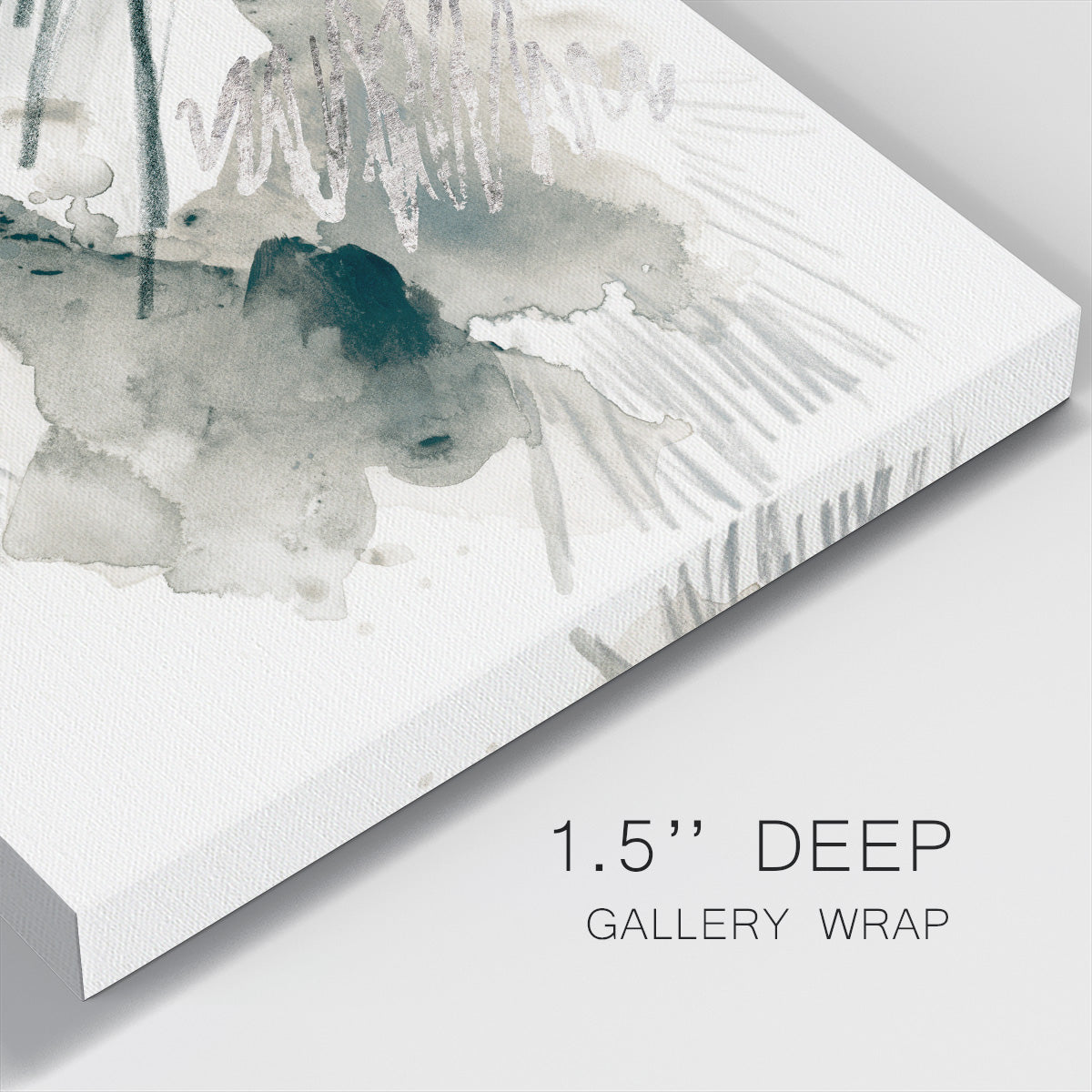 Graphite Markup II - Canvas Art Print
