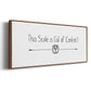 This Scale - Floater Framed Canvas Print