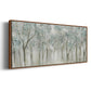 Neutral Spring - Floater Framed Canvas Print