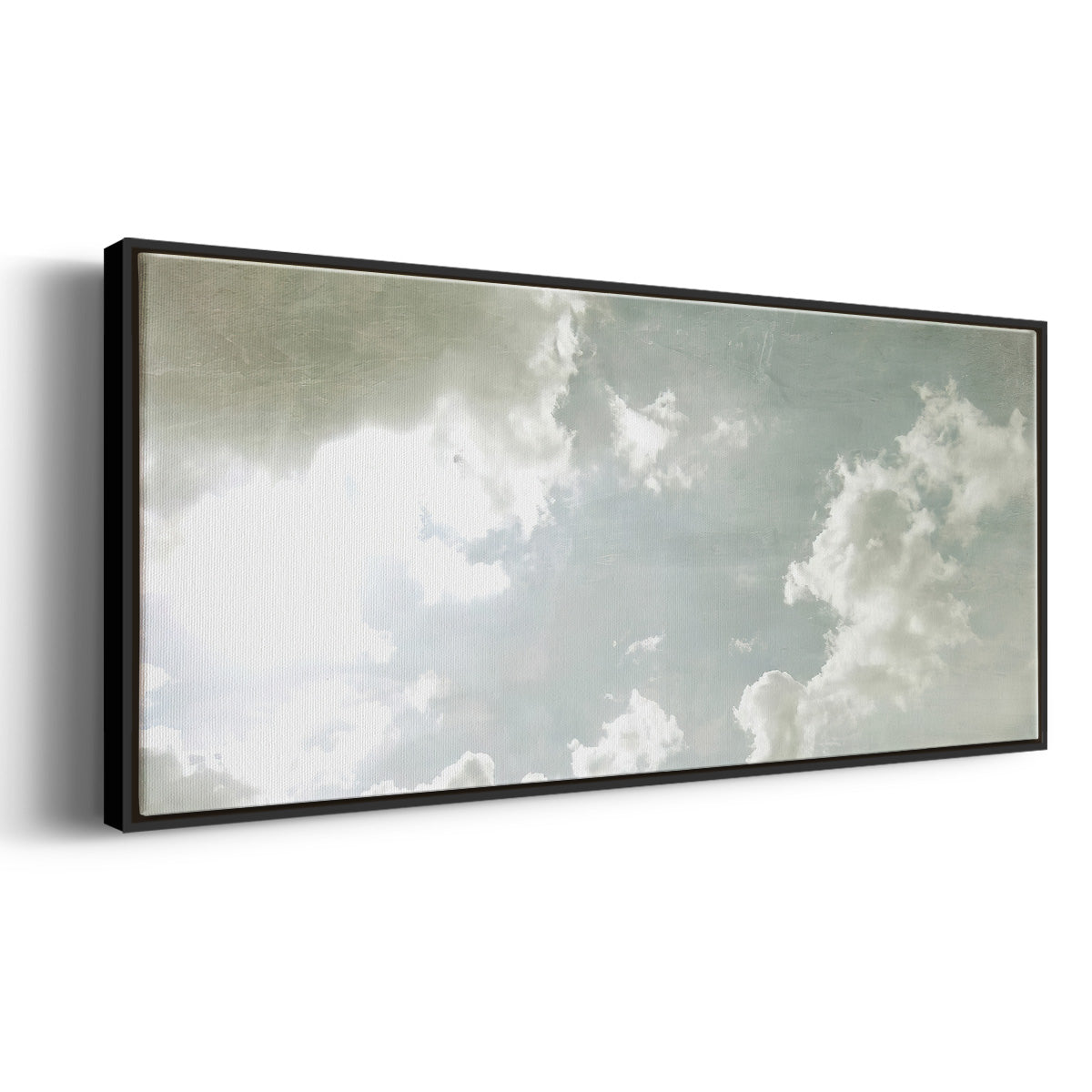 Sky Scrapers I - Floater Framed Canvas Print