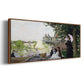 Garden House on the Zaan, Zaandam, 1871 - Floater Framed Canvas Print