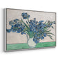 Irises, 1890 - Floater Framed Canvas Print