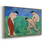 Game of Bowls, 1908 - Floater Framed Canvas Print