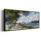 The Seine at Argenteuil, 1875 - Floater Framed Canvas Print