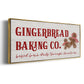Gingerbread Baking Co - Floater Framed Canvas Print