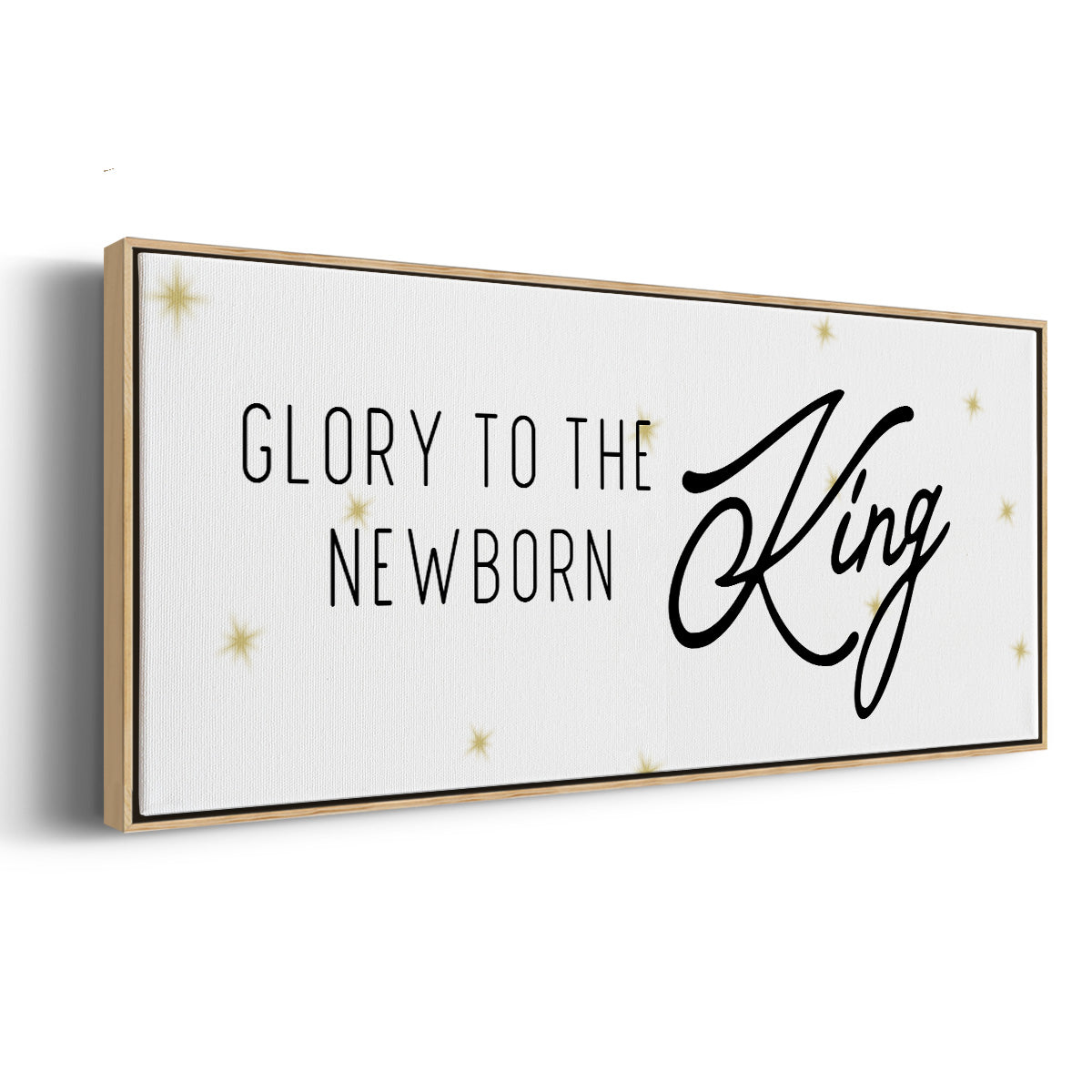 Glory - Floater Framed Canvas Print