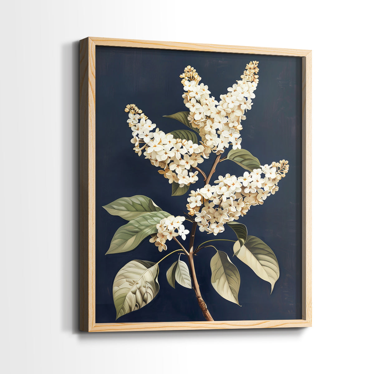 Floral Study Series LII - Restickable Framed Art Set