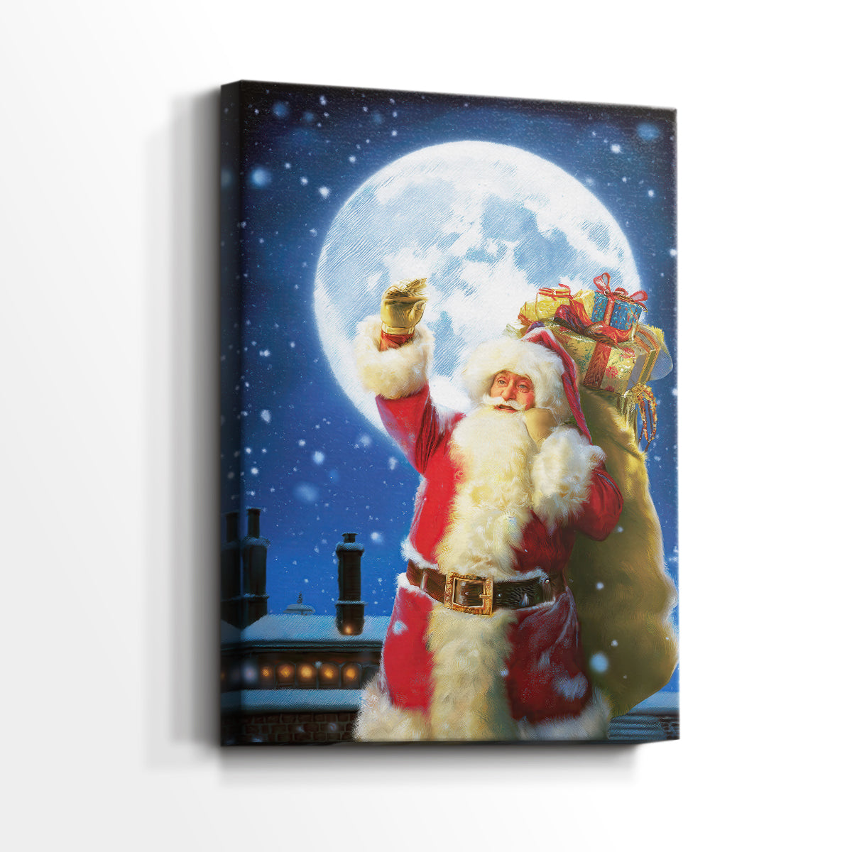 Cathedral of Pale Winter Whisper - Canvas Art Print