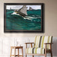 The Green Wave - Ornate Framed Canvas Print