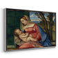 Madonna and Child, c. 1508 - Floater Framed Canvas Print