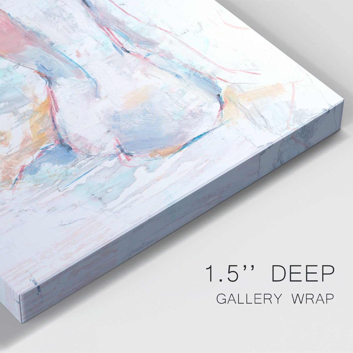 Pastel Study I Premium Gallery Wrapped Canvas - Ready to Hang