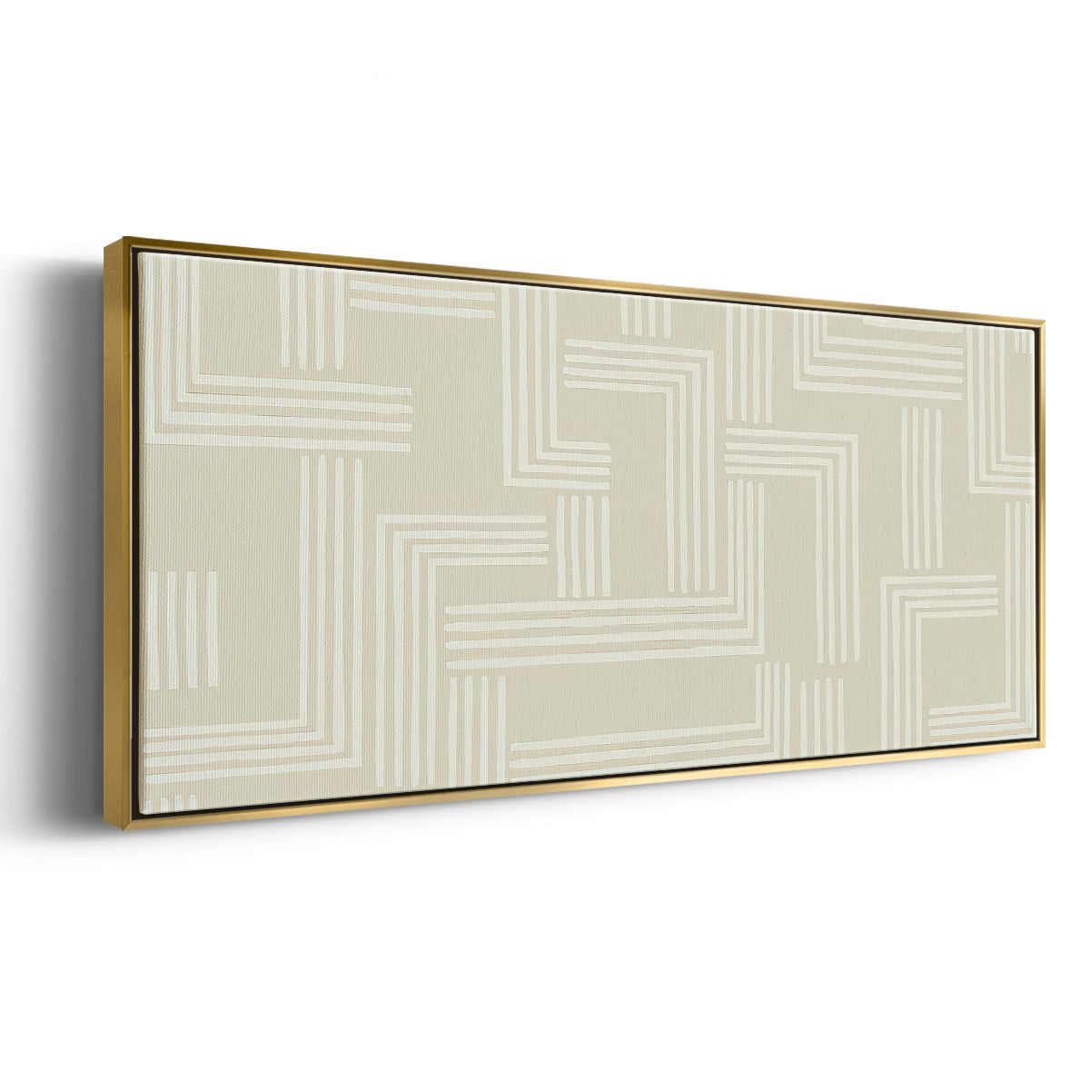 Roll Crossing III - Floater Framed Canvas Print