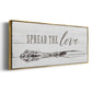 Spread the Love - Floater Framed Canvas Print