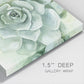 Verdant Succulent I-Premium Gallery Wrapped Canvas - Ready to Hang